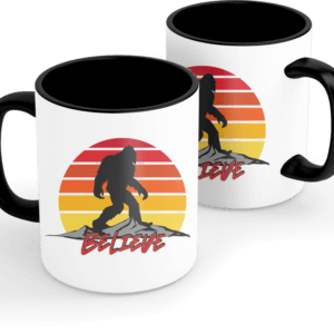 Undaunted Sasquatch Believe Coffee Mug
